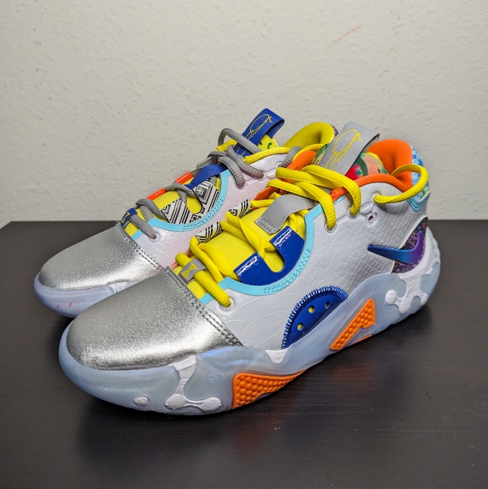 Nike PG 6 “What The” Basketball Shoes Opti Yellow Rare Men's Multiple Sizes